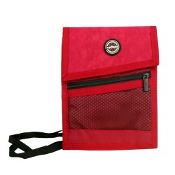 VIAGGI Travel Neck Pouch - Red